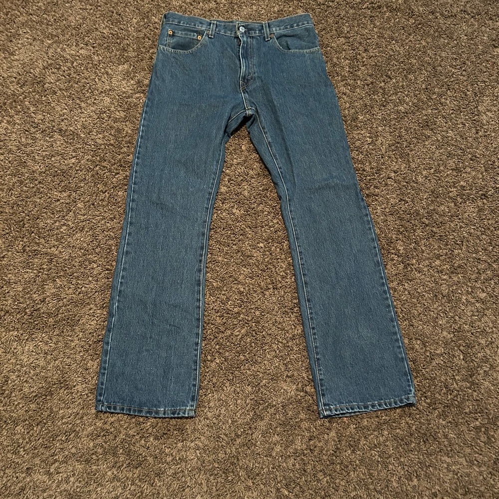 Levi's Men's Straight Blue Jeans